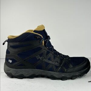 Columbia Men's Black and Navy Athletic Shoes